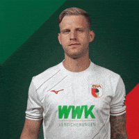 Happy Arne Maier GIF by FC Augsburg 1907