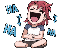 Laugh Laughing Sticker by Jin