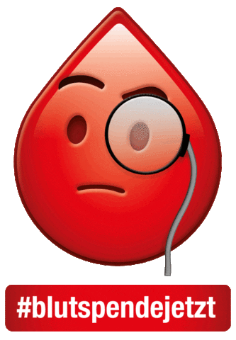 Searching Looking For Sticker by DRK Blutspendedienst West