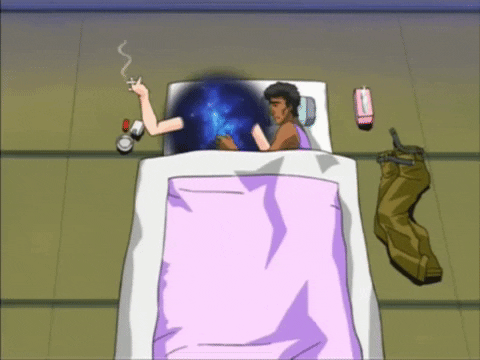 zl64 giphygifmaker anime excel saga excelsaga GIF