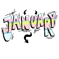 New Year Winter Sticker by HUNKØN