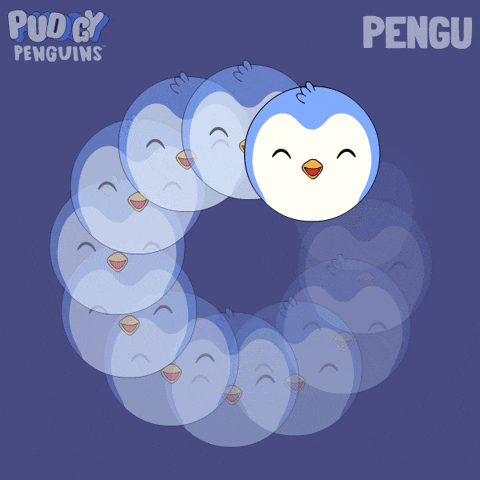 Think About It Waiting GIF by Pudgy Penguins