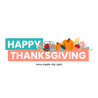 Thanksgiving November Sticker by sophiinc