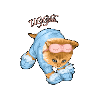 Tired Cat Sticker by Creative Technology & Design at FIT