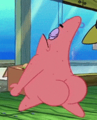Patrick Star Cake GIF