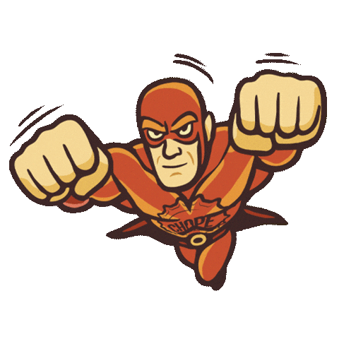 chopeetcompagnie giphyupload hero captain super hero Sticker