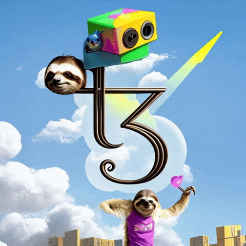 Sloth Partner GIF by Sogni AI