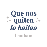 bambamcomunicacion bailar celebrar disfrutar bambamcomunicacion Sticker