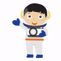 In Space Hello GIF by Eduwis Education