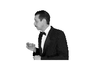 Black And White Wow Sticker by DareDevil Improv Comedy