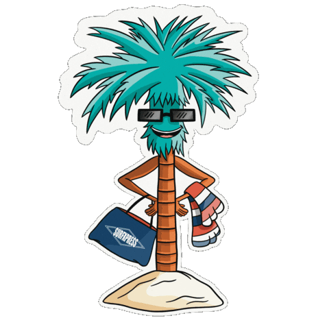 Hang Loose Good Vibes Sticker