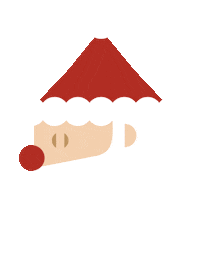 Christmas Santa Sticker by Tokyobanana
