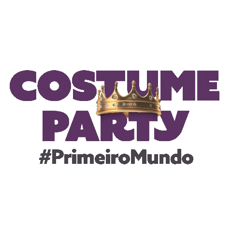 pmundo_ colegio fantasia costume party vila velha Sticker