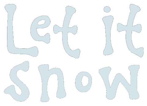 Let It Snow Sticker