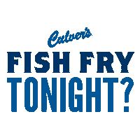 Hungry Fish Fry Sticker by Culver's
