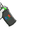 Spray Sticker by FBKS