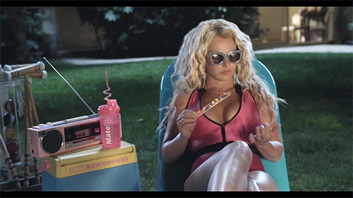 relaxing britney spears GIF by Yosub Kim, Content Strategy Director
