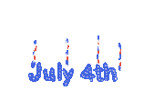4Th Of July Fireworks Sticker