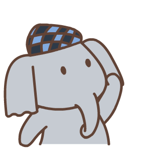 Emoji Elephant Sticker