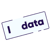 I Love Data Sticker by AppsFlyer