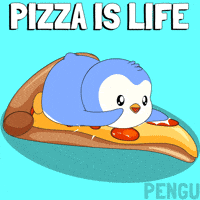 Life Pizza GIF by Pudgy Penguins