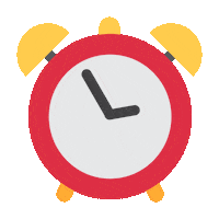 emojivid animated time emoji ring Sticker