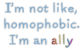 Nick Nelson Ally Sticker