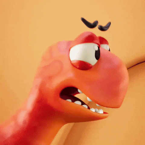 Angry Fight GIF by Claynosaurz