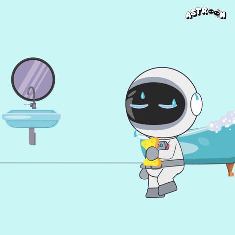 Bathtime GIF by Astroon