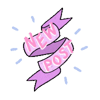 afroditisart new pink post newpost Sticker