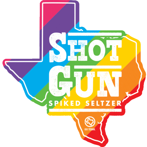 Rainbow Pride Sticker by Shotgun Spiked Seltzer