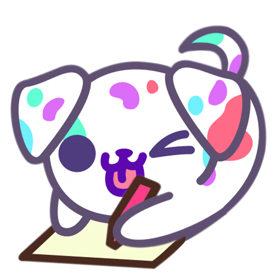 Dogs Drawing Sticker by HyperBeard