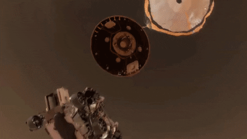 Landing Mars Rover GIF by NASA