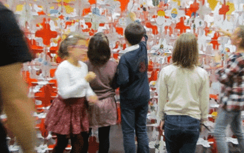 Cartonlab giphyupload fun team kids GIF