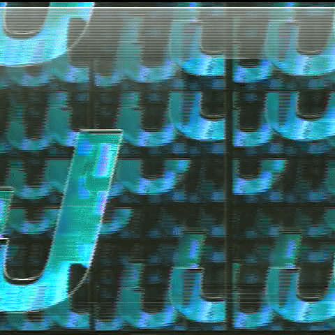 Glitch Alphabet GIF by #BASILIO