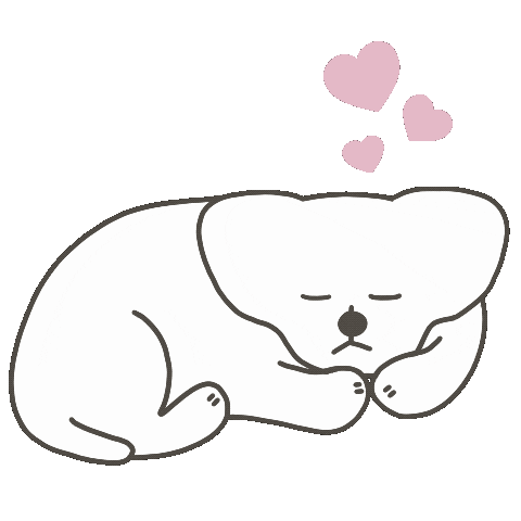 Dog Love Sticker