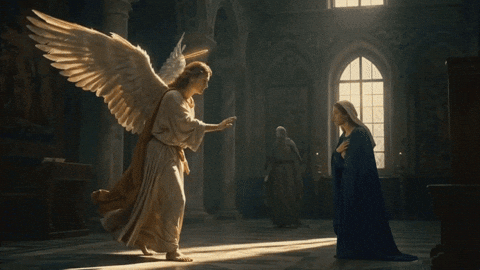Adamon giphyupload angel maria GIF