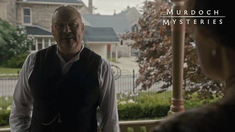Confused What Do You Want GIF by Murdoch Mysteries