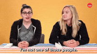 Not One Of Those People