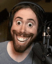 Asmongold Smile GIF