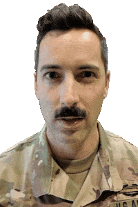Army National Guard Smiling Sticker by Only_Reilly