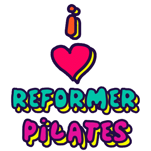 I Love Workout Sticker