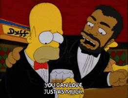 Holding Season 3 GIF by The Simpsons