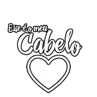 Hair Morena Sticker by taiffbrasil