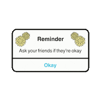 skinfictional floral positivity reminder affirmation Sticker