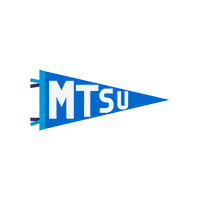 True Blue Mts Sticker by Middle Tennessee State University