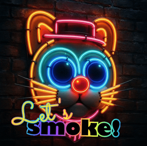 Smoke Lets GIF by The LSD Hotel