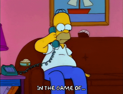 Sitting Season 3 GIF by The Simpsons