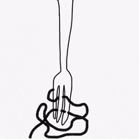 Eat Up Pasta GIF by Barbara Pozzi