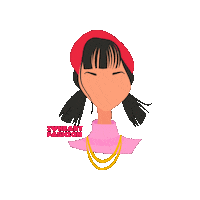 Fashion Model Sticker